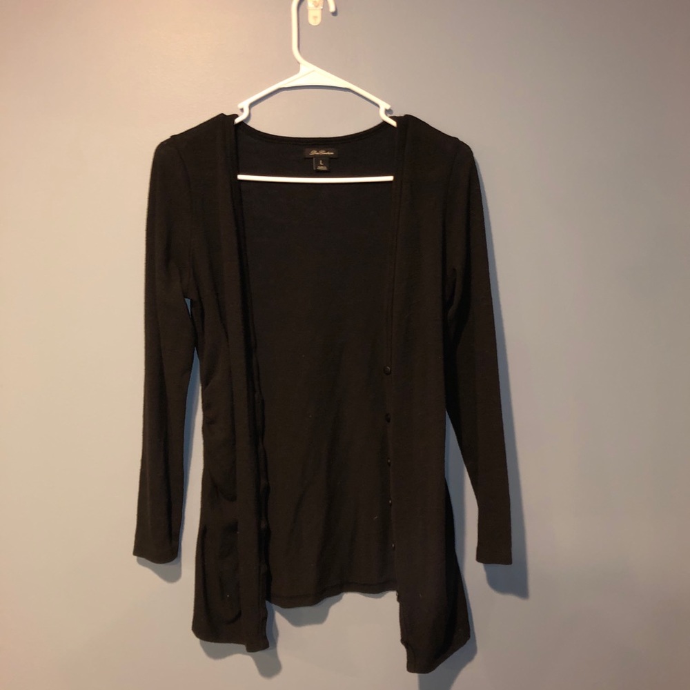 DNA COUTURE Button Up Slouchy Cardigan